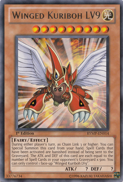 Winged Kuriboh LV9 [RYMP-EN014] Rare | The CG Realm