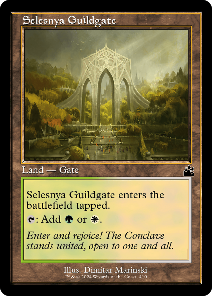 Selesnya Guildgate (Retro Frame) [Ravnica Remastered] | The CG Realm