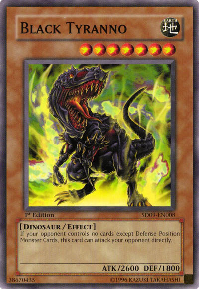 Black Tyranno [SD09-EN008] Common | The CG Realm