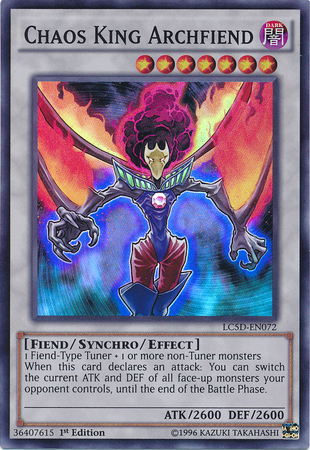 Chaos King Archfiend [LC5D-EN072] Super Rare | The CG Realm