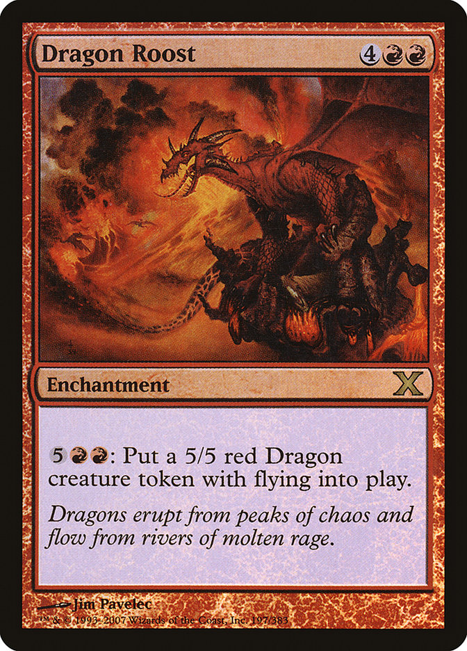 Dragon Roost (Premium Foil) [Tenth Edition] | The CG Realm