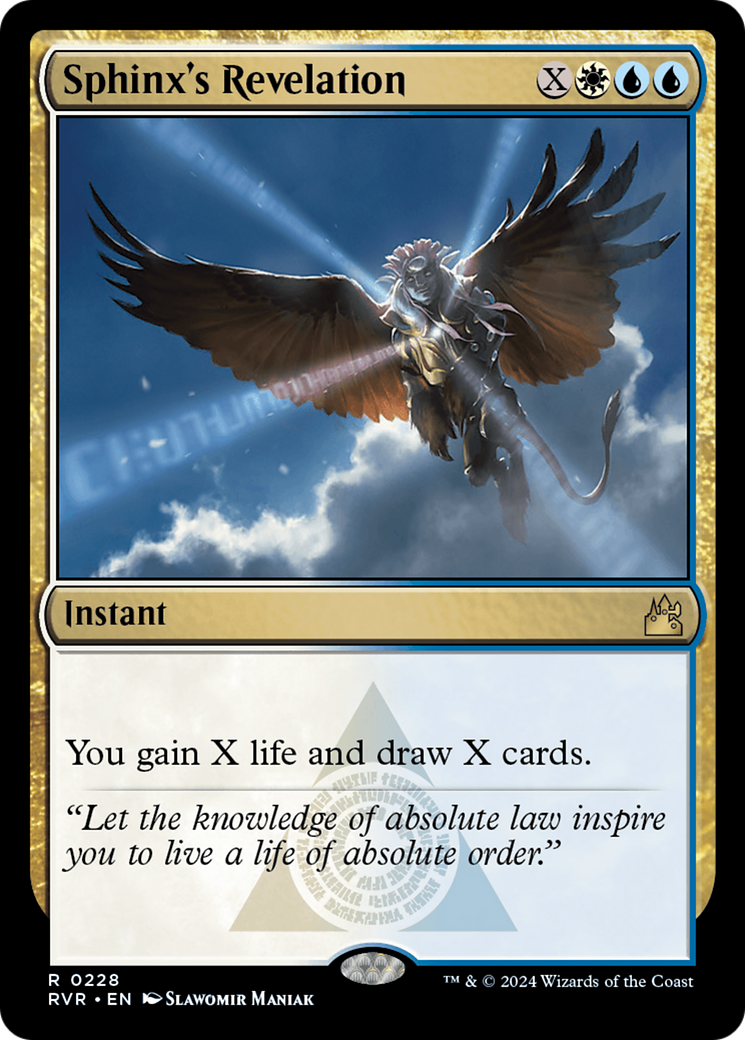 Sphinx's Revelation [Ravnica Remastered] | The CG Realm