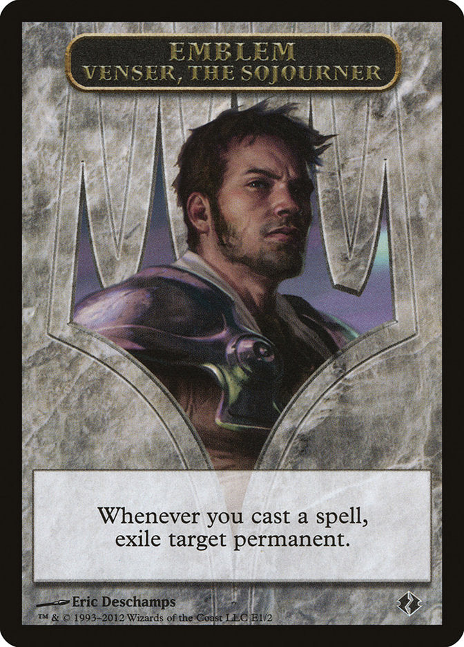 Venser, the Sojourner Emblem [Duel Decks: Venser vs. Koth Tokens] | The CG Realm