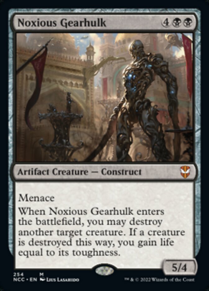 Noxious Gearhulk [Streets of New Capenna Commander] | The CG Realm