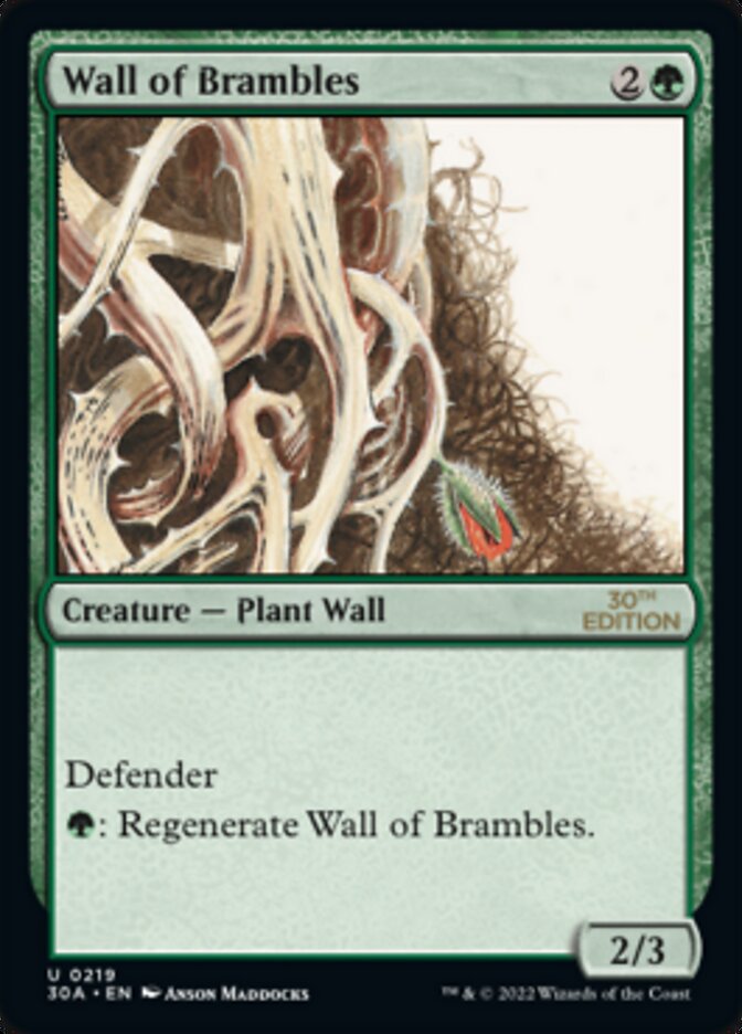 Wall of Brambles [30th Anniversary Edition] | The CG Realm