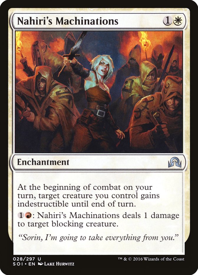 Nahiri's Machinations [Shadows over Innistrad] | The CG Realm