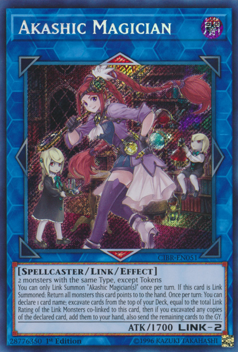 Akashic Magician [CIBR-EN051] Secret Rare | The CG Realm