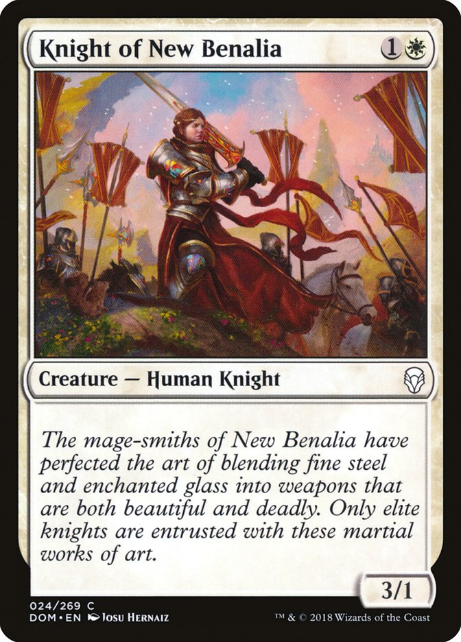 Knight of New Benalia [Dominaria] | The CG Realm