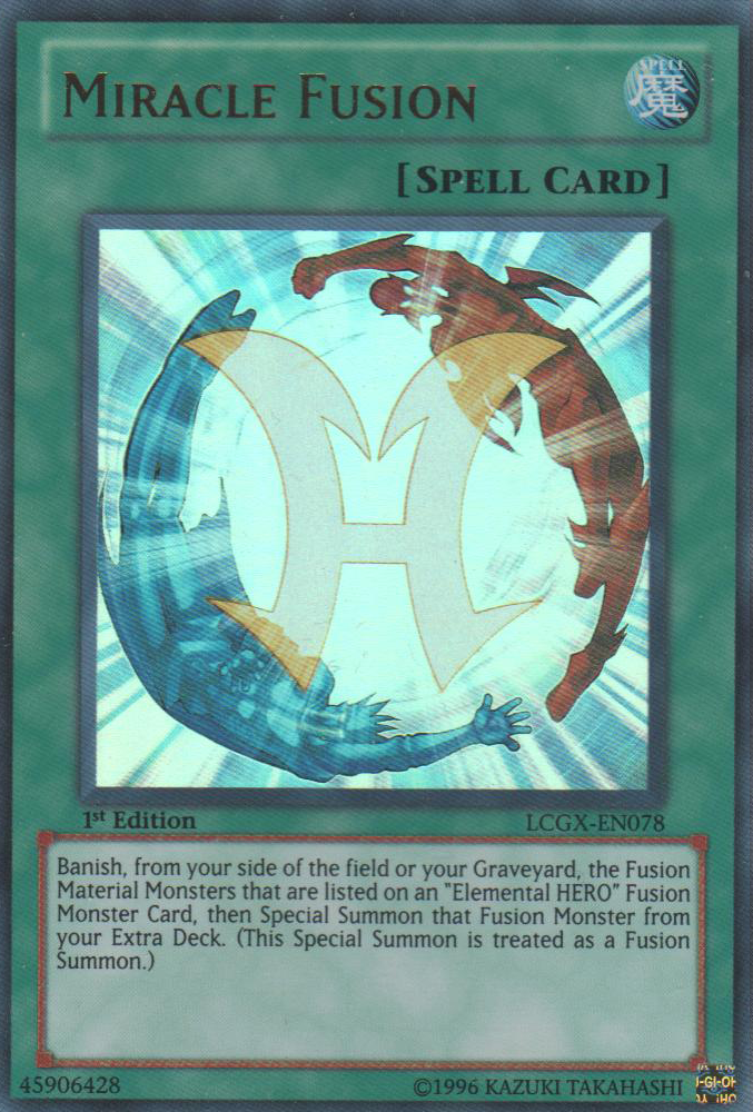 Miracle Fusion [LCGX-EN078] Ultra Rare | The CG Realm