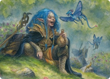 Feywild Trickster Art Card [Dungeons & Dragons: Adventures in the Forgotten Realms Art Series] | The CG Realm