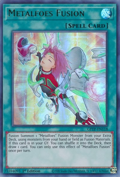 Metalfoes Fusion [GFTP-EN118] Ultra Rare | The CG Realm