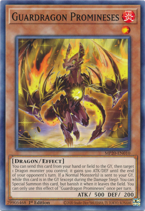 Guardragon Promineses [MP20-EN010] Common | The CG Realm