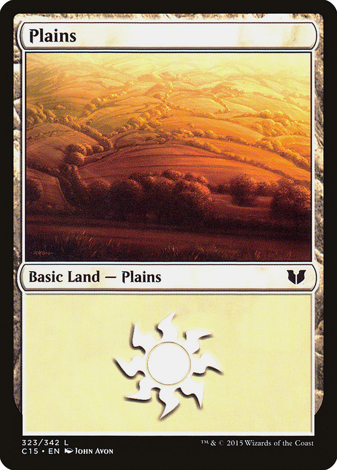 Plains (323) [Commander 2015] | The CG Realm