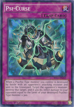 Psi-Curse [BP03-EN217] Shatterfoil Rare | The CG Realm