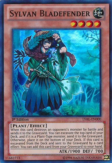 Sylvan Bladefender [LVAL-EN000] Super Rare | The CG Realm