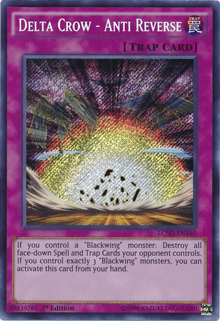 Delta Crow - Anti Reverse [LC5D-EN140] Secret Rare | The CG Realm