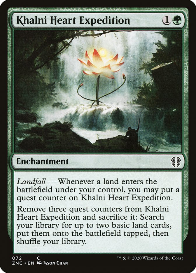 Khalni Heart Expedition [Zendikar Rising Commander] | The CG Realm