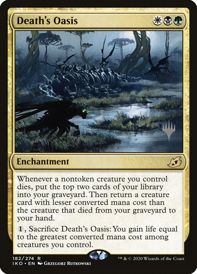 Death's Oasis (Promo Pack) [Ikoria: Lair of Behemoths Promos] | The CG Realm