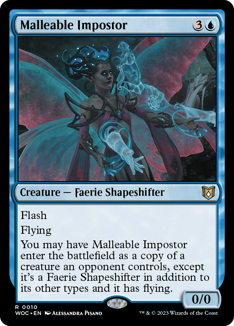 Malleable Impostor [Wilds of Eldraine Commander] | The CG Realm