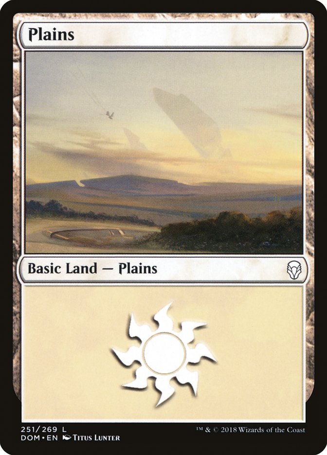 Plains (251) [Dominaria] | The CG Realm