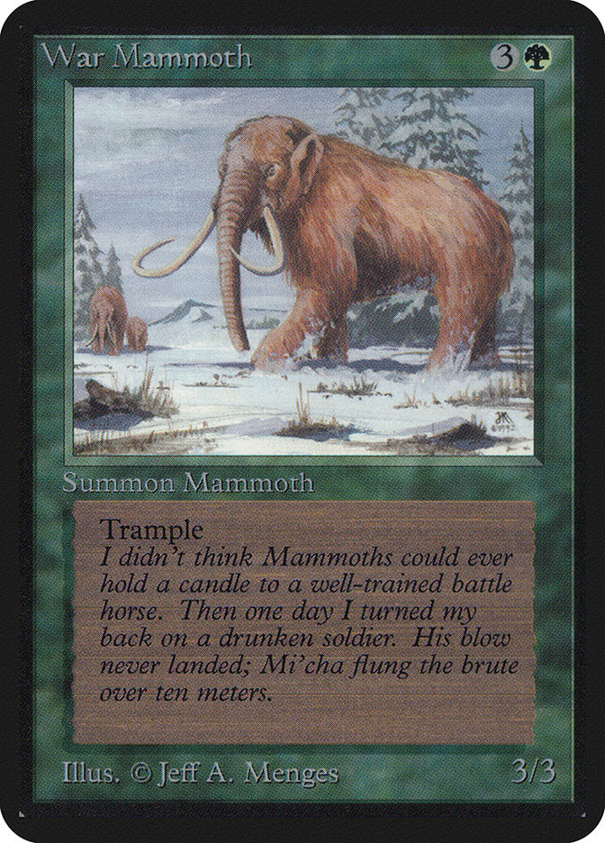 War Mammoth [Alpha Edition] | The CG Realm