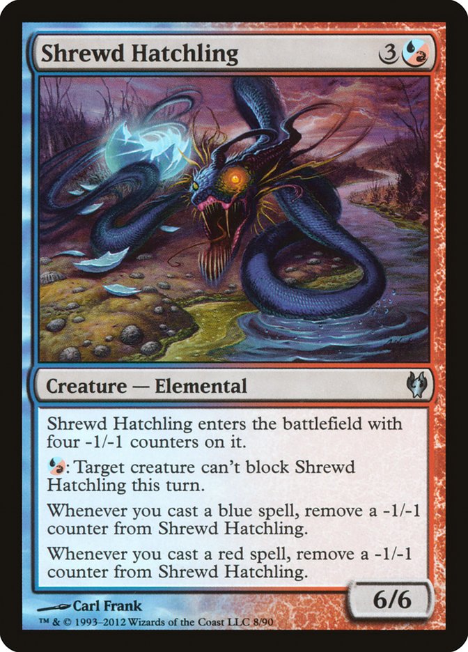 Shrewd Hatchling [Duel Decks: Izzet vs. Golgari] | The CG Realm