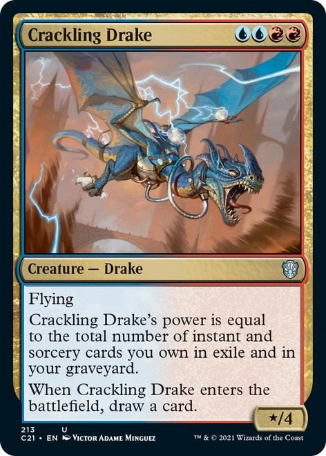 Crackling Drake [Commander 2021] | The CG Realm