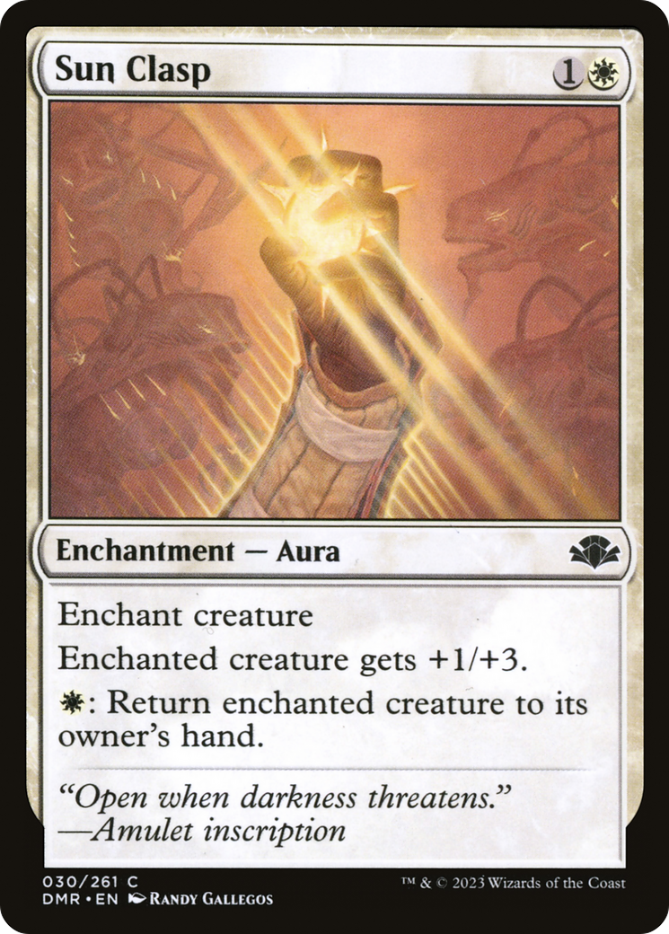 Sun Clasp [Dominaria Remastered] | The CG Realm