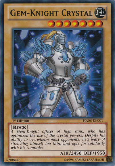 Gem-Knight Crystal [HA06-EN001] Super Rare | The CG Realm