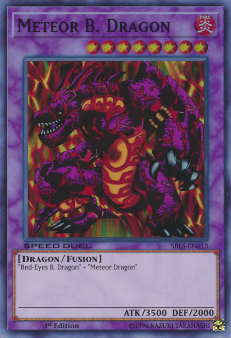 Meteor B. Dragon [SBLS-EN013] Super Rare | The CG Realm