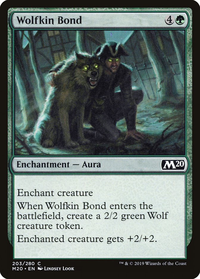 Wolfkin Bond [Core Set 2020] | The CG Realm