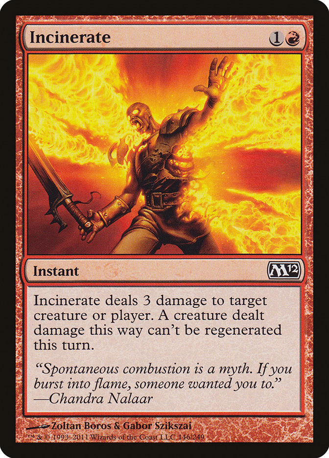 Incinerate [Magic 2012] | The CG Realm