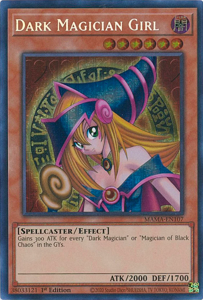 Dark Magician Girl [MAMA-EN107] Ultra Pharaoh's Rare | The CG Realm