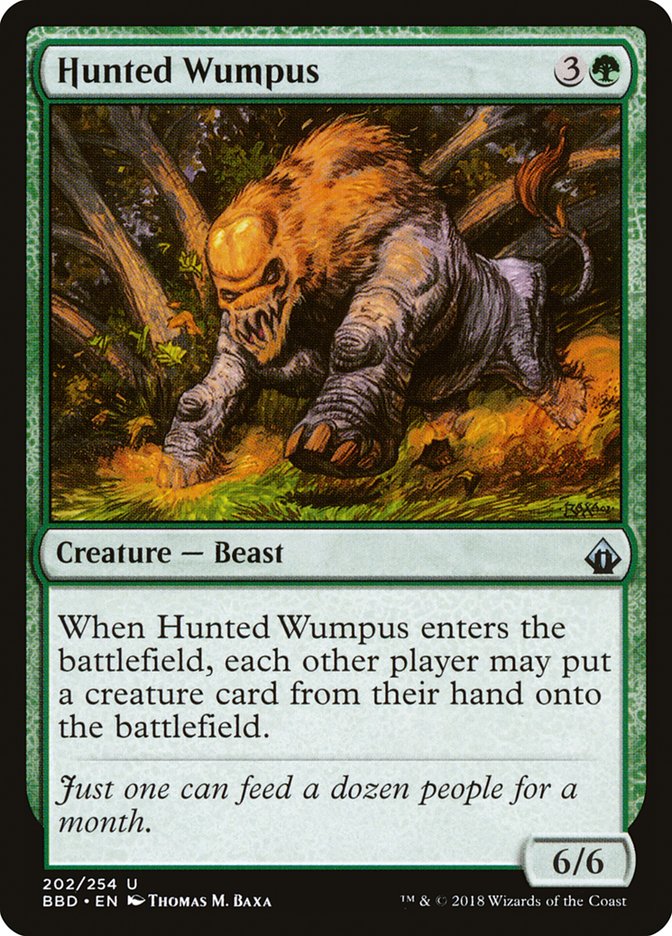 Hunted Wumpus [Battlebond] | The CG Realm