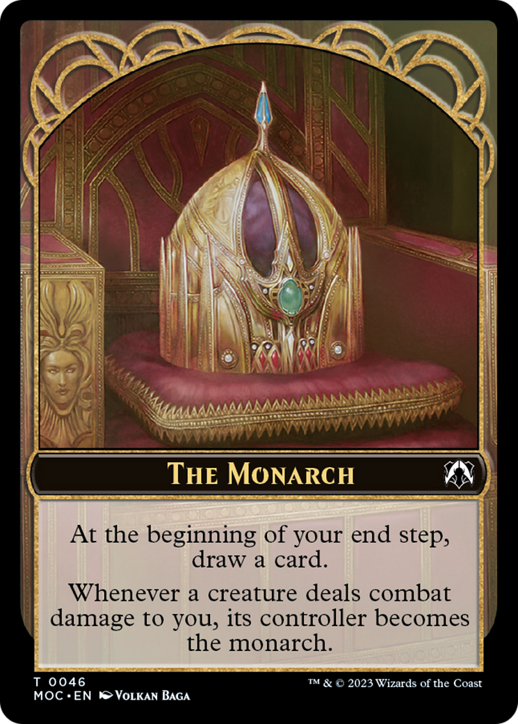 The Monarch // Shapeshifter Double-Sided Token [March of the Machine Commander Tokens] | The CG Realm