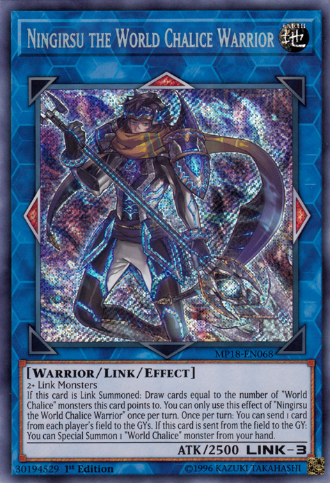 Ningirsu the World Chalice Warrior [MP18-EN068] Secret Rare | The CG Realm