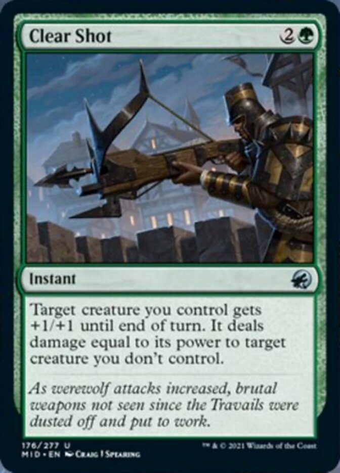 Clear Shot [Innistrad: Midnight Hunt] | The CG Realm