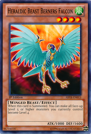 Heraldic Beast Berners Falcon [ABYR-EN013] Common | The CG Realm