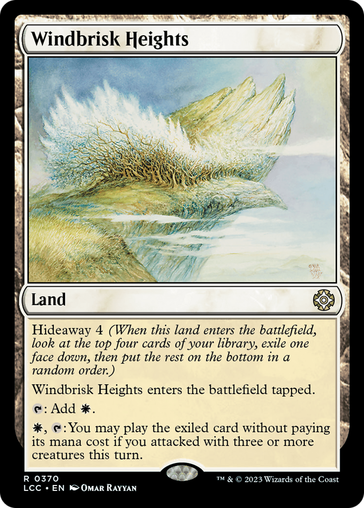 Windbrisk Heights [The Lost Caverns of Ixalan Commander] | The CG Realm