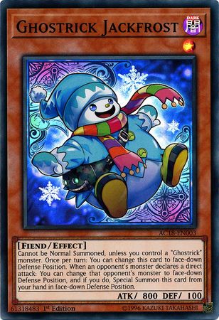 Ghostrick Jackfrost [AC18-EN003] Super Rare | The CG Realm