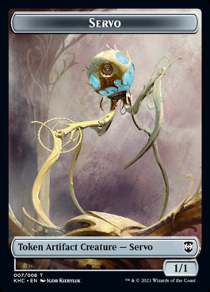 Servo Token [Kaldheim Commander Tokens] | The CG Realm