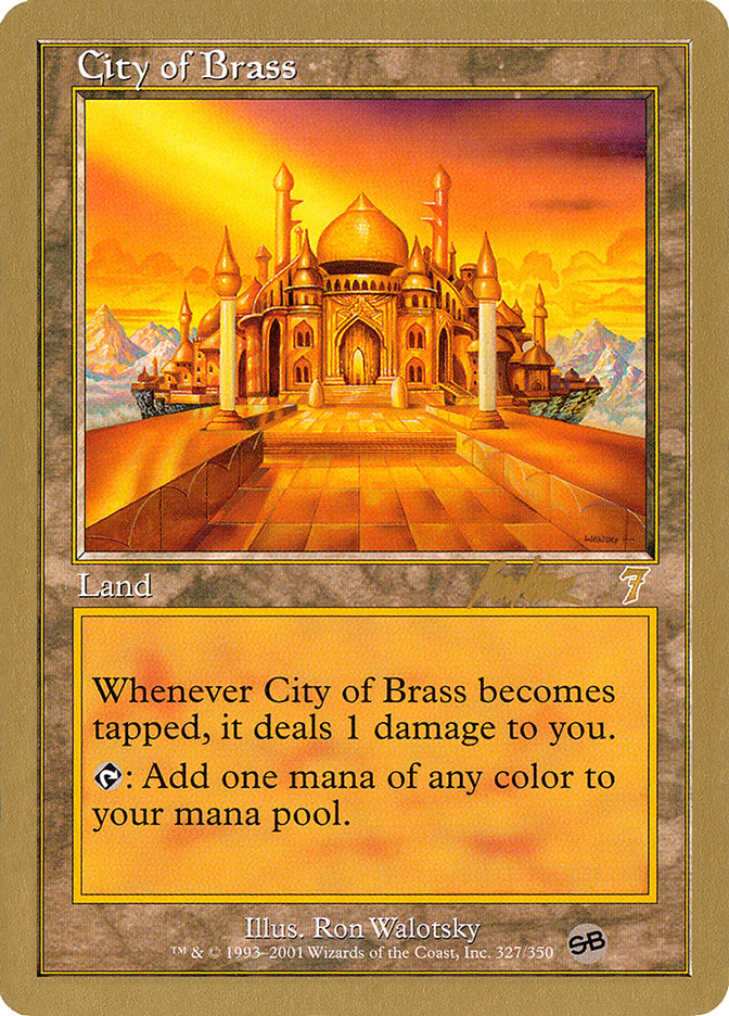 City of Brass (Brian Kibler) (SB) [World Championship Decks 2002] | The CG Realm