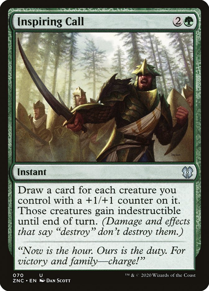 Inspiring Call [Zendikar Rising Commander] | The CG Realm