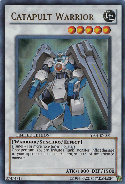 Catapult Warrior [YF02-EN001] Ultra Rare | The CG Realm