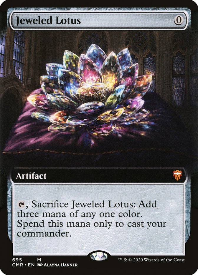 Jeweled Lotus (Extended Art) [Commander Legends] | The CG Realm