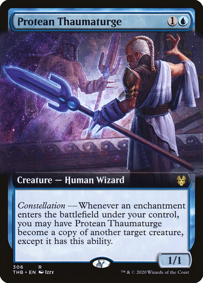 Protean Thaumaturge (Extended Art) [Theros Beyond Death] | The CG Realm