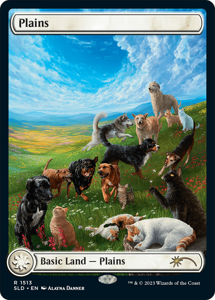 Plains (1513) [Secret Lair Commander Deck: Raining Cats and Dogs] | The CG Realm