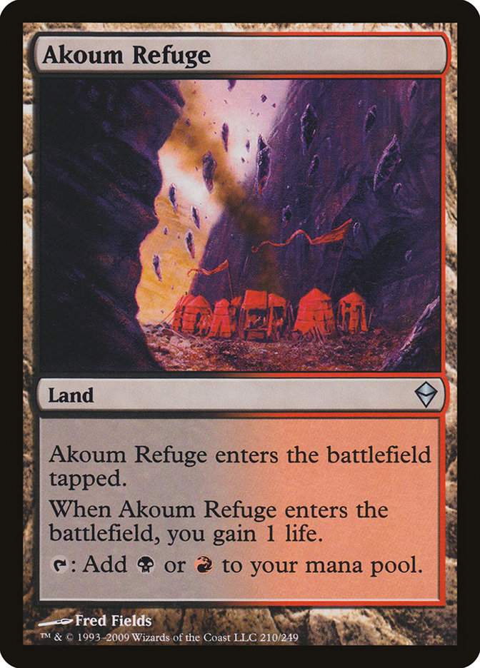 Akoum Refuge [Zendikar] | The CG Realm