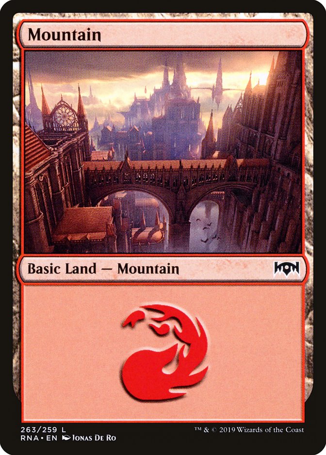 Mountain (263) [Ravnica Allegiance] | The CG Realm