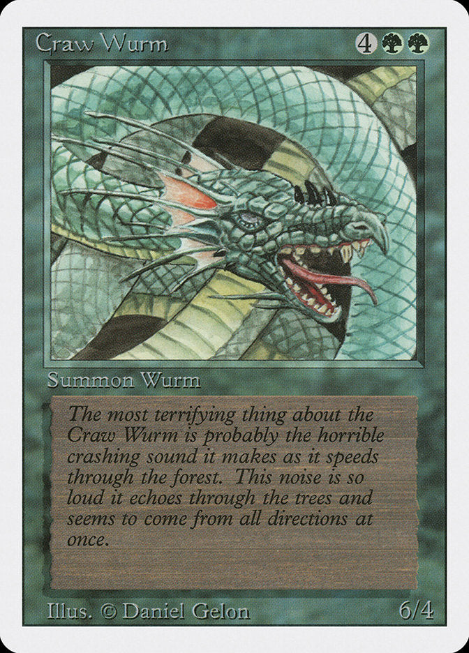 Craw Wurm [Revised Edition] | The CG Realm